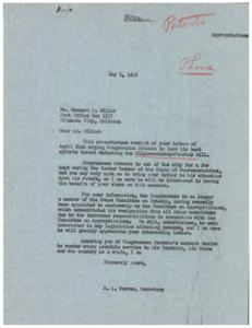 The Importance of Patents in Industrial Progress: A Call to Action, 1946-04-24