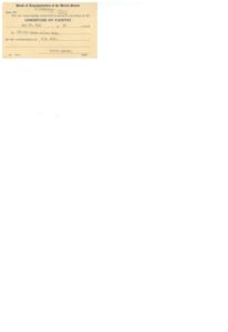 Invitation to a House of Representatives Committee Meeting on Patents, 1945-05-29