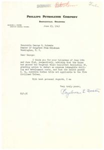 Legislative Updates from Phillips Petroleum Company, 1945-06-23