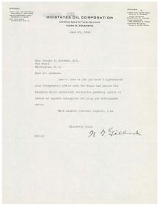 Letter of Appreciation for the Passing of the Doughton House Concurrent Resolution, 1945-06-20