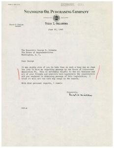 Thank You for Passage of Concurrent Resolution 50, 1945-06-22