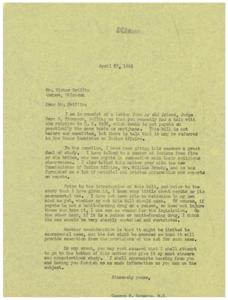 Exploring the Controversy: The Debate Over H.R. 2403 and Peyote Use, 1945-04-27