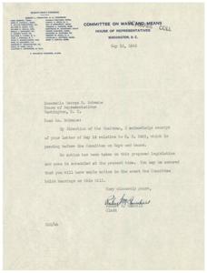 Response Regarding Pending Legislation: H. R. 2403, 1945-05-15