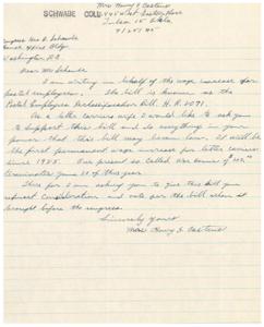 Support for Postal Employees Reclassification Bill, 1945-01-01 - 1946-12-31
