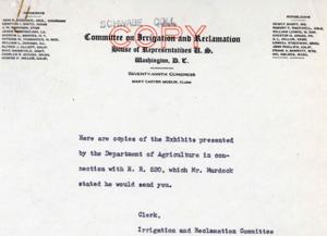 List of Members and Proceedings of the Seventy-Ninth Congress&#39; Committee on Irrigation and Reclamation, 1945-01-01 - 1946-12-31