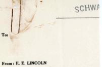 Schwa: A Letter from E.E. Lincoln, 1945-01-01 - 1946-12-31