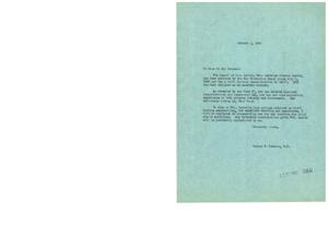 Letter of Recommendation for Mrs. Beatrice Johnson Lester by George B. Schwabe, 1945-10-01
