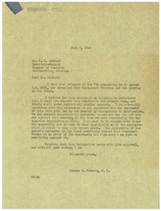 ["Mr. Schwabe received a telegram from the Chamber of Commerce requesting him to oppose H.R. 2232, the Fair Employment Practice Act. He expresses his opposition to the bill and states that he will never support similar measures. He believes that the proponents of the bill do not share his views on Americanism. He also mentions that President Truman supports the bill, but he remains against it. Schwabe informs the Chamber of Commerce of his stance on the issue."]
