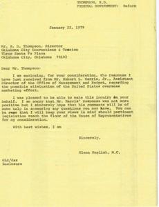 The Future of United States Overseas Tourism Promotion: An Examination of Federal Government Reform, 1979-01-03