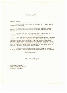 Negro Soldiers in the Military: A Letter Exchange, 1946-01-01 - 1946-12-31
