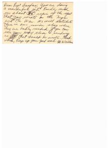Request for Multiple Copies of Report on Negra and The War, 1946-01-01 - 1947-12-31