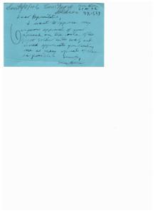 Letter of Approval: A Soldier&#39;s Response to a Speech, 1946-01-01 - 1947-12-31