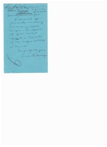 Request for a Copy of Speech on the Role of the Negro Soldier in War, 1946-01-01 - 1947-12-31