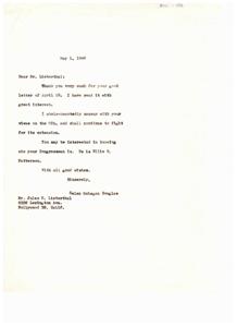 The Battle for OPA: Correspondence on Price Control, 1946-05-01