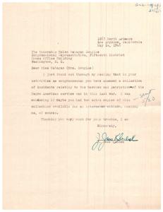 Request for Collection of Negro American Service Man Heroism, 1946-05-14