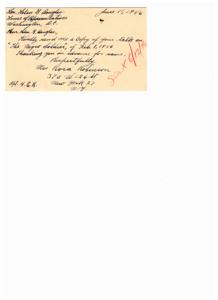 Request for Copy of Talk on The Negro Soldier by Hon. Helen G. Douglas, 1946-01-01 - 1947-12-31