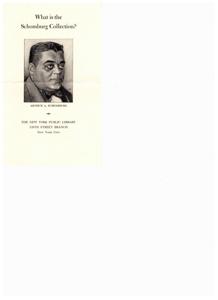 Exploring the Schomburg Collection: A Treasure Trove of African American History and Culture, 1946-01-01 - 1947-12-31