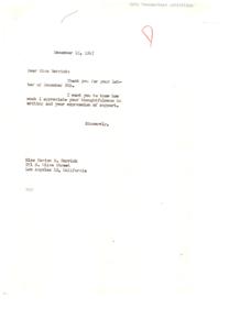 Championing American Rights: A Letter of Support, 1947-12-15