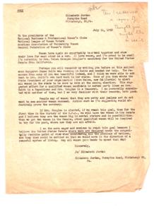 Empowering Women in Politics: A Call to Action, 1950-07-14