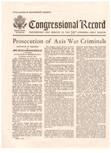 Prosecution of Axis War Criminals: The Jackson Report and International Law, 1943-11-01