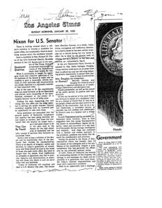 Nixon for United States Senate: A Positive and Constructive Choice, 1950-01-29