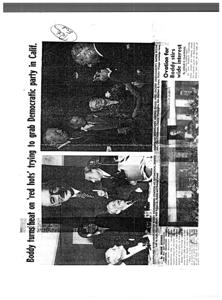 California Democratic Leaders Rally Behind Manchester Boddy, 1950-05-11