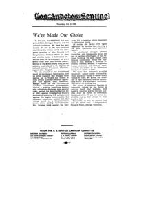 Choosing America: The 1950 Election Campaign, 1950-01-01 - 1950-12-31