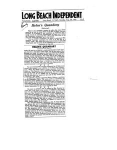 Helen Gahagan Douglas: A Quandary in Politics, 1950-01-01 - 1950-12-31
