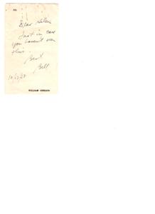 Message from Bell to Helen, October 17, 1950, 1950-01-01 - 1950-12-31