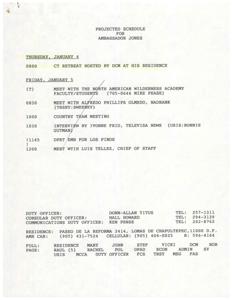 Country Team Retreat and Mission Program Plan Discussion: January 4, 1996, 1996-01-04 - 1996-01-05