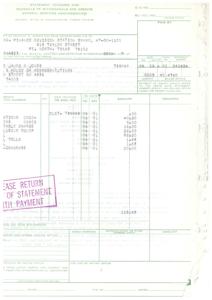 ["This text is a schedule of withdrawals and credits for the General Services Administration, detailing payments made to various offices and agencies. It includes information such as invoice dates, amounts, and codes for prompt handling. The document also includes a statement, voucher, and D.O. number for reference."]