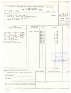 ["The document provides instructions on how to make a payment to the General Services Administration. It includes details on where to send the payment, who to make the payment payable to, and what information needs to be included with the payment. The document also includes a breakdown of the items being paid for and the total amount due on the statement."]