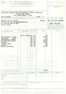 ["This document is a statement of withdrawal and credits by the General Services Administration. It includes information on payments made to a specific office, as well as details on charges, amounts due, and references. The document also includes a certificate of the paying office certifying the accuracy of the items listed for payment."]