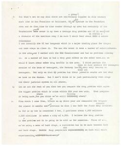["The document discusses the drug problem within the military unit, specifically focusing on hard drugs and the efforts being made to address the issue. It mentions the success of implementing programs to educate soldiers on detecting and dealing with drugs, resulting in a significant number of discharges related to drug use. The document also highlights the decrease in hard drug use and the rise of sedatives as a concern. Additionally, it mentions the impact of training programs on reducing barrack larcenies and the feedback from troops on the effectiveness of the initiatives."]
