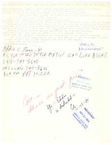 ["The document to Congressman Jones expresses strong opposition to abortion, claiming it is morally, legally, and constitutionally wrong. The writer urges Congressman Jones to take action to make abortion illegal and punishable by prison, suggesting reading anti-abortion literature and writing legislation. The document also includes contact information for more information on the issue."]