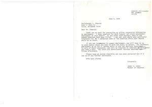 ["Christopher Edwards wrote a letter to Congressman James R. Jones seeking assistance in finding summer employment and permanent job opportunities in the government sector. Congressman Jones responded by informing Edwards that many summer openings have been filled but provided guidance on how to apply for both summer and permanent positions. He also suggested contacting the OK City Office of Personnel Management for recommendations on summer work. Edwards mentioned his qualifications as a history major and a substitute teacher and expressed his interest in government job opportunities."]