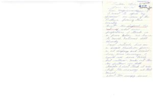 ["The author expresses their opinion to Congressman James R. Jones about the national debt, proposed budget cuts, energy policy, and government interference in the oil industry. They suggest rationing gasoline, getting the government out of the oil business, and finding new energy sources. They also recommend looking at the fishing industry in 1973 as a model for improvement."]