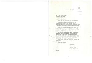 ["The document is a response from Congressman James R. Jones to Mr. & Mrs. Givens regarding their concerns about inflation and public financing of campaigns. Jones sympathizes with their concerns and mentions his efforts to cut government costs to combat inflation. He expresses opposition towards public financing of campaigns but states he is open to studying proposals. Mr. & Mrs. Givens are concerned about the high cost of living and lack of support for individuals in need."]