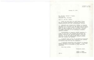 Congressional Correspondence: A 1975 Exchange on Energy, Economy, and Domestic Politics, 1975-01-20