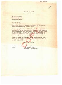 Coal and Asphalt Sale: A Matter of Urgency, 1949-01-10
