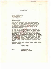 Easter Services at South McAlester Chapter Rose Croix, 1949-04-20