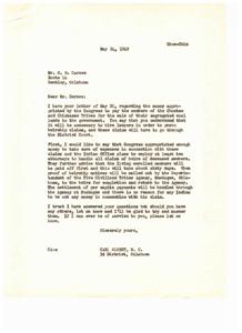 Settlement of Choctaw and Chickasaw Tribal Land Claims, 1949-05-24