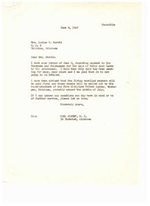 Settlement for Choctaws and Chickasaws, 1949-06-08