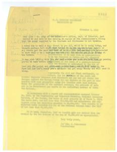 Commissioner&#39;s Ruling: Choctaws and Chickasaws Money Not Taxable, 1949-01-01 - 1949-12-31