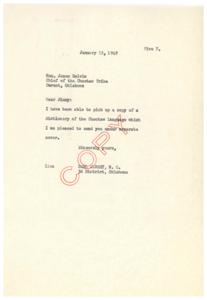 Correspondence Regarding Property Purchase by the Heirs of Nellie Stechi, 1949-01-15