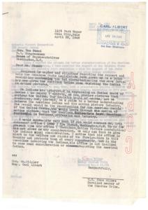 Crusade for Better Representation of American Indians in the Motion Picture Industry: A Series of Correspondences from 1949, 1949-04-21