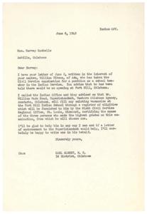 Correspondence on Indian Credit Association Appropriation and Tribal Affairs, 1949, 1949-05-18