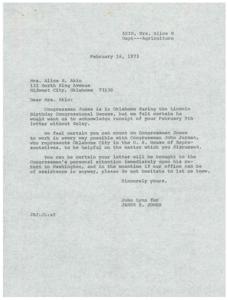 Oklahoma Agricultural Stabilization and Conservation Service Activity Summary in the 1st Congressional District, 1973-01-01 - 1973-12-31