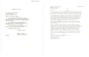 Letter expresses gratitude for veto override, requests support for amendments., 1974-10-24