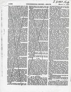 ["Senator Pell introduced a bill to provide additional housing subsidies for elderly and handicapped individuals who are paying more than 50% of their income for rent. Senator Bellmon also introduced a bill to authorize the acquisition of mineral rights from the Osage Tribe for specific projects. Both bills aim to address Carl Albert gaps in the current housing assistance programs."]